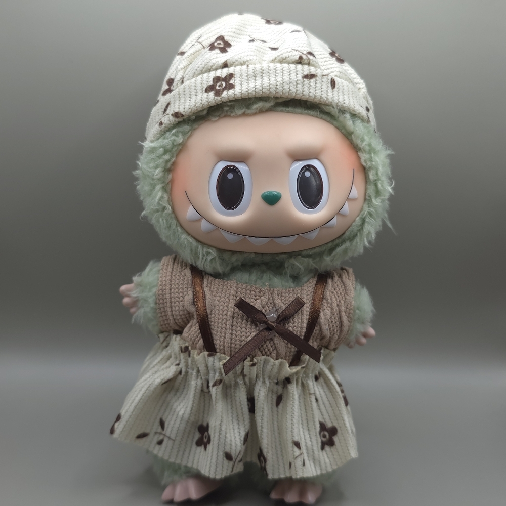 Labubu Clothes - Flower Dress Outfit